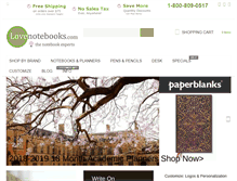 Tablet Screenshot of lovenotebooks.com